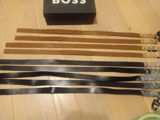 Cinture Hugo Boss Pelle Uomo Donna Nere Marroni