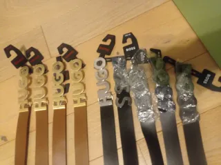 Cinture Hugo Boss Pelle Uomo Donna Nere Marroni