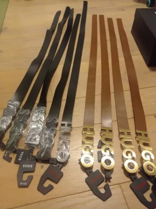 Cinture Hugo Boss Pelle Uomo Donna Nere Marroni