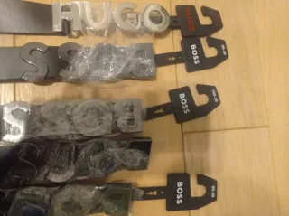 Cinture Hugo Boss Pelle Uomo Donna Nere Marroni