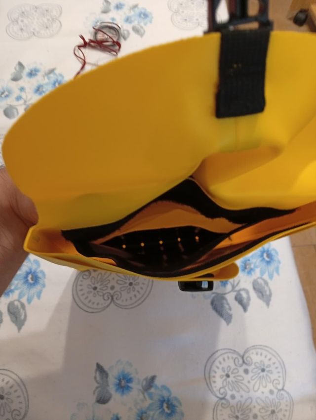 Bolsa portamaterial para equipamiento en escalada