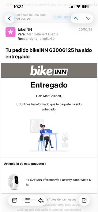 Garmin Vivosmart 5 Blanco