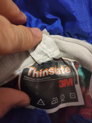 Conjunto Barbour Azul Impermeable Talla M