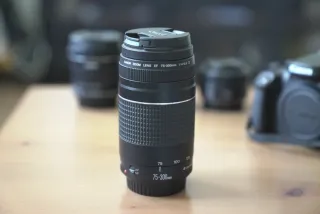 Kit 4 Lentes + Camara Canon EOS Rebel T100