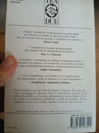 Il Profumo (Italian language edition)