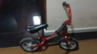 Bicicleta infantil roja 3-5 años