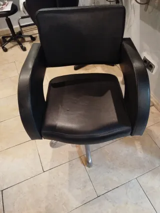 Silla hidráulica de peluquería