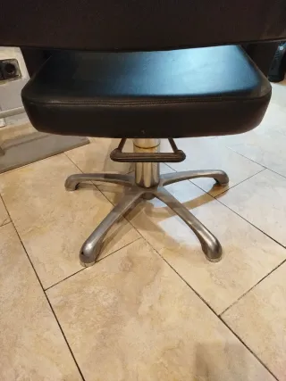 Silla hidráulica de peluquería