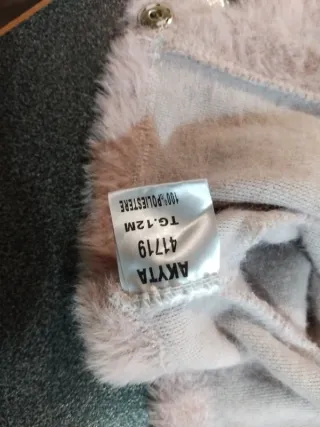 Coprispalle AKITA rosa in pelliccia sintetica