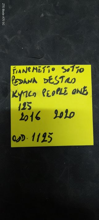 Fianchetto destro Kymco People One 125