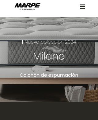 Colchón MILANO en perfecto estado