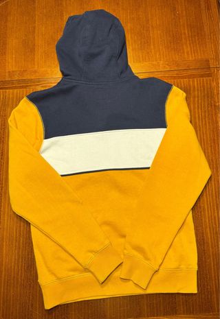Sudadera Greencoast Hombre Azul y Amarillo