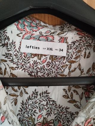 Camisa estampada mujer talla grande