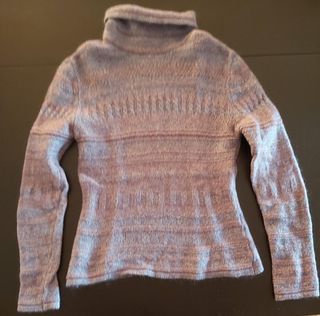 Jersey Genfins cuello alto azul/gris