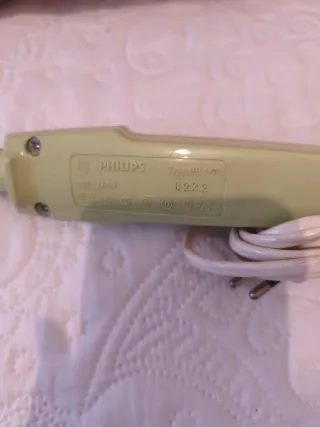 Rizador de pelo verde