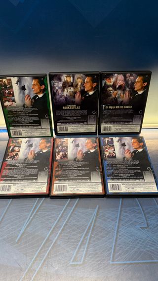 Lote 6 DVD Sherlock Holmes