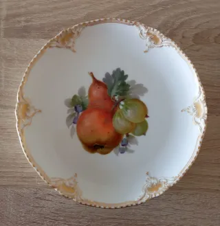 Vajilla antigua art nouveau KPM Berlín 12 platos.