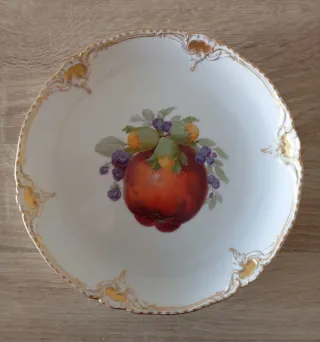 Vajilla antigua art nouveau KPM Berlín 12 platos.