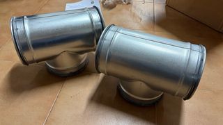 T para ventilación 160mm