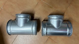 T para ventilación 160mm