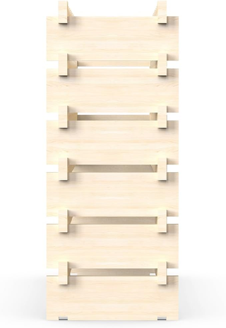 Cantinetta Portavino in Legno con 60 Scomparti Por