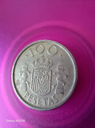Moneda 100 Pesetas 1992 Juan Carlos I