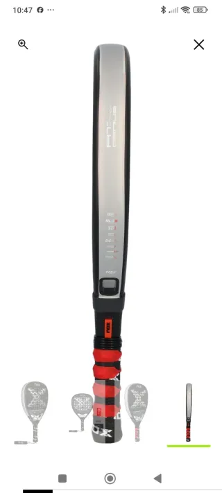 Pala pádel Nox AT10 Genius Attack 18K 2024