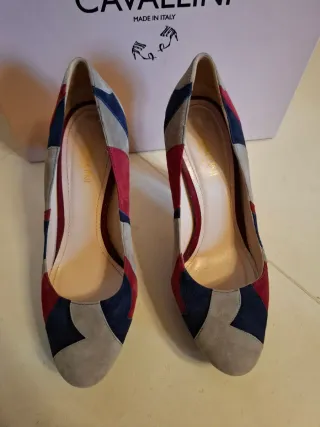 Scarpe con tacco Cavallini multicolor