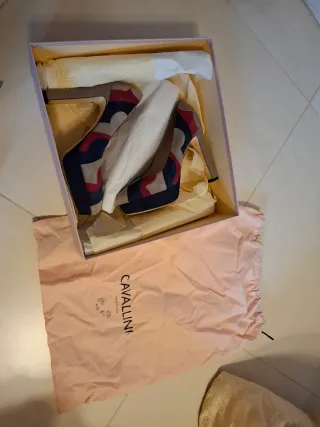 Scarpe con tacco Cavallini multicolor