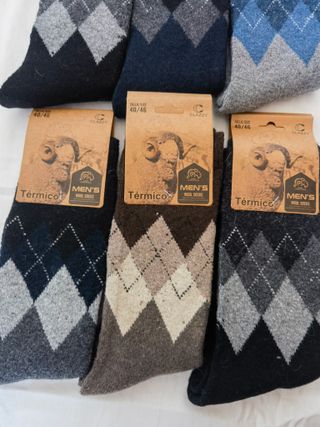 Calcetines Térmicos Lana Hombre Clazzy Talla 40-46