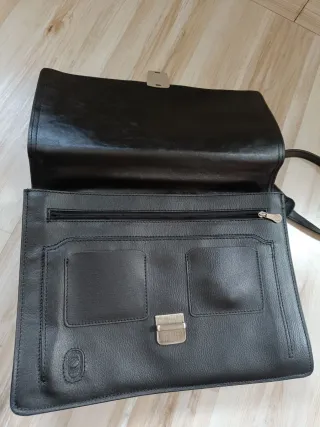 Maletín Matties Bags Negro Piel