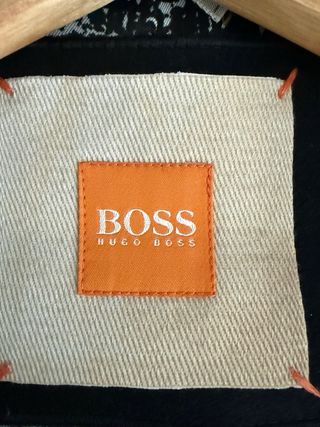 Abrigo BOSS Negro Mujer