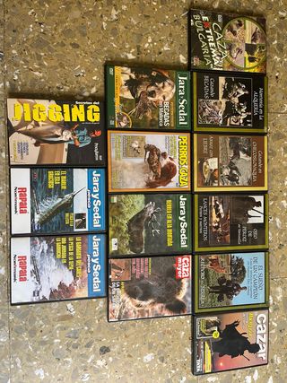 Lote DVDs Pesca y Caza (Normark, Rapala)