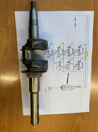 Albero a gomiti Honda GCV135A