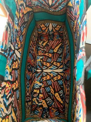 Bolso Christian Dior Multicolor y Verde