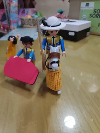 Lote Torero, Picador y Recortador Playmobil