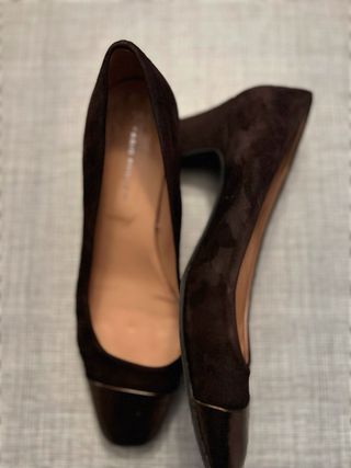 Zapatos tacón ancho FABIO RUSCONI marrones