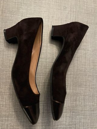 Zapatos tacón ancho FABIO RUSCONI marrones