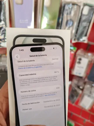 iPhone 15 Plus 256GB Negro