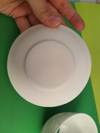 Portacandele Natale Ceramica Decorato