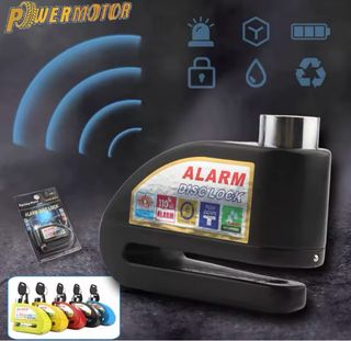 Antirrobo Disco Moto con Alarma