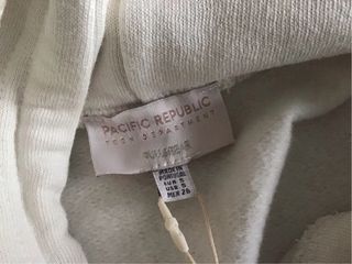 Sudadera Beige Talla S Oversized Mujer