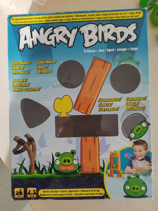 Angry Birds Juego de Mesa Completo +5años