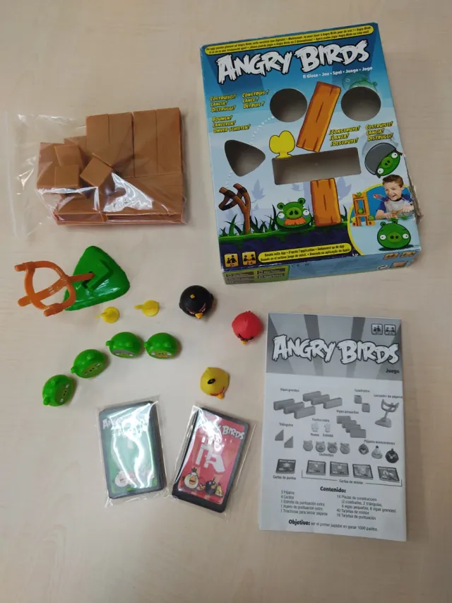 Angry Birds Juego de Mesa Completo +5años