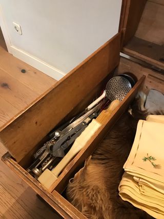 Baúl antiguo de madera