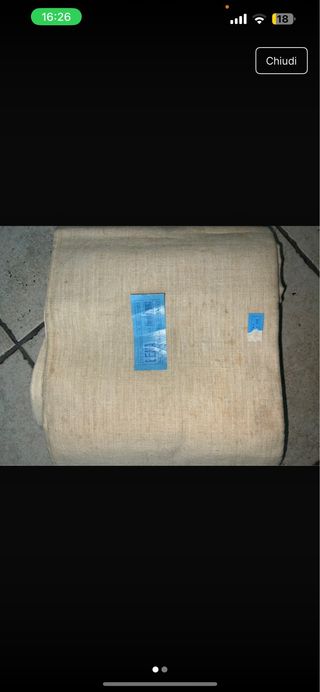 Lenzuola in canapa beige