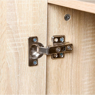 Mobile Madia con Doppia Anta e 2 Ripiani Interni M