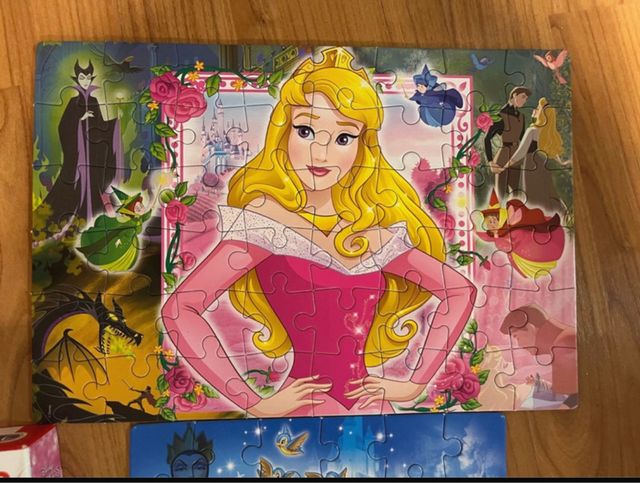 Puzzle Disney Princess Clementoni 3x48