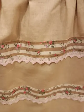 Falda huertana niña: Zagalejo y delantal