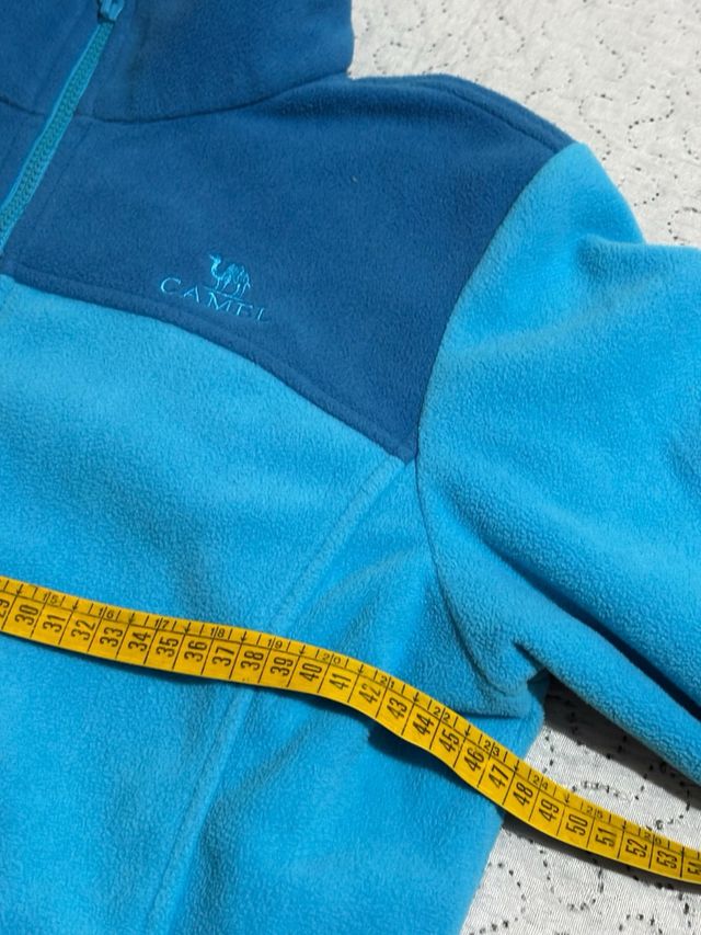 Giacca pile Camel donna XL vintage